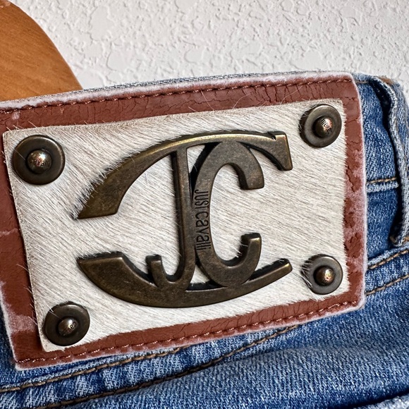 Roberto Cavalli Just Cavalli jeans US 27 Straight leg. Y2K - Picture 11 of 14